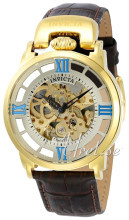 Invicta Sølvfarvet/Læder Ø42 mm Invicta Sølvfarvet/Læder Ø42 mm