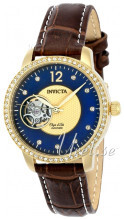 Invicta Flerfarvet/Læder Ø34 mm Invicta Flerfarvet/Læder Ø34 mm