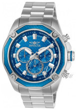 Invicta Aviator Blå/Stål Ø48 mm Invicta Aviator Blå/Stål Ø48 mm