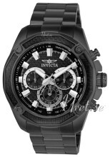 Invicta Aviator Sort/Stål Ø48 mm Invicta Aviator Sort/Stål Ø48 mm