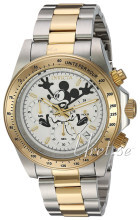Invicta Hvid/Gul guldtonet stål Ø40 mm Invicta Hvid/Gul guldtonet stål Ø40 mm