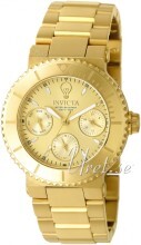 Invicta Gabrielle Union Guldfarvet/Gul guldtonet stål Ø34 mm Invicta Gabrielle Union Guldfarvet/Gul guldtonet stål Ø34 mm