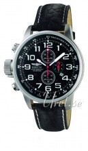 Invicta Force Lefty Sort/Læder Ø46 mm Invicta Force Lefty Sort/Læder Ø46 mm