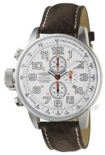 Invicta Force Lefty Hvid/Læder Ø46 mm Invicta Force Lefty Hvid/Læder Ø46 mm