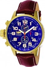 Invicta Force Lefty Blå/Læder Ø46 mm Invicta Force Lefty Blå/Læder Ø46 mm