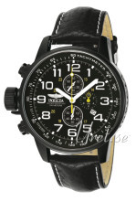 Invicta Force Lefty Sort/Læder Ø46 mm Invicta Force Lefty Sort/Læder Ø46 mm