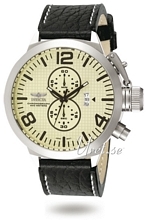 Invicta Corduba Antik hvid/Læder Ø52 mm Invicta Corduba Antik hvid/Læder Ø52 mm