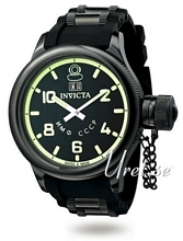 Invicta Russian Diver Sort/Stål Ø51 mm Invicta Russian Diver Sort/Stål Ø51 mm