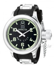 Invicta Russian Diver Sort/Stål Ø51 mm Invicta Russian Diver Sort/Stål Ø51 mm