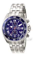 Invicta II Blå/Stål Ø44 mm Invicta II Blå/Stål Ø44 mm