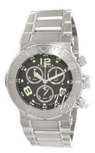 Invicta Ocean Reef Sort/Stål Ø46 mm Invicta Ocean Reef Sort/Stål Ø46 mm