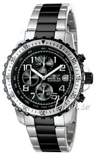 Invicta II Sort/Stål Ø45 mm Invicta II Sort/Stål Ø45 mm