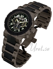 Invicta Ocean Reef Sort/Stål Ø46 mm Invicta Ocean Reef Sort/Stål Ø46 mm