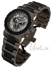 Invicta Ocean Reef Sort/Stål Ø46 mm Invicta Ocean Reef Sort/Stål Ø46 mm