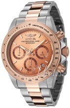 Invicta Speedway Classic Rosa guldfarvet/Stål Ø40 mm Invicta Speedway Classic Rosa guldfarvet/Stål Ø40 mm