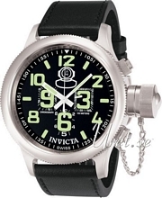 Invicta Russian Diver Sort/Læder Ø51.5 mm Invicta Russian Diver Sort/Læder Ø51.5 mm