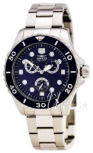 Invicta II Blå/Stål Ø45 mm Invicta II Blå/Stål Ø45 mm