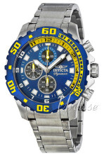 Invicta Signature II Blå/Stål Ø46 mm Invicta Signature II Blå/Stål Ø46 mm
