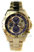 Invicta Signature II Guldfarvet/Gul guldtonet stål Ø45 mm Invicta Signature II Guldfarvet/Gul guldtonet stål Ø45 mm