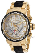 Invicta Reserve Sølvfarvet/Gummi Ø48 mm Invicta Reserve Sølvfarvet/Gummi Ø48 mm