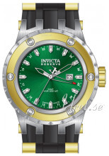 Invicta Reserve Grøn/Gul guldtonet stål Ø52 mm Invicta Reserve Grøn/Gul guldtonet stål Ø52 mm