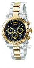 Invicta Speedway Cougar Sort/Stål Ø44 mm Invicta Speedway Cougar Sort/Stål Ø44 mm