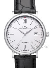 IWC Portofino Sølvfarvet/Læder Ø40 mm IWC Portofino Sølvfarvet/Læder Ø40 mm