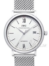 IWC Portofino Sølvfarvet/Stål Ø40 mm IWC Portofino Sølvfarvet/Stål Ø40 mm
