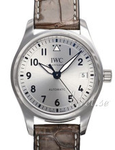 IWC Pilots Classic Sølvfarvet/Læder Ø36 mm IWC Pilots Classic Sølvfarvet/Læder Ø36 mm