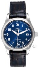 IWC Pilots Classic Blå/Læder Ø36 mm IWC Pilots Classic Blå/Læder Ø36 mm
