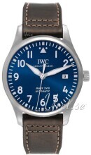 IWC Pilots Classic Blå/Læder Ø40 mm IWC Pilots Classic Blå/Læder Ø40 mm