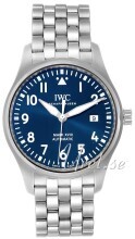 IWC Pilots Classic Blå/Stål Ø40 mm IWC Pilots Classic Blå/Stål Ø40 mm