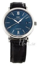 IWC Portofino Blå/Læder Ø40 mm IWC Portofino Blå/Læder Ø40 mm