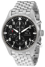 IWC Pilots Classic Sort/Stål Ø43 mm IWC Pilots Classic Sort/Stål Ø43 mm