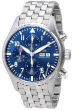 IWC Pilots Classic Blå/Stål Ø43 mm IWC Pilots Classic Blå/Stål Ø43 mm