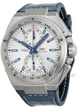 IWC Ingenieur Sølvfarvet/Læder Ø45 mm IWC Ingenieur Sølvfarvet/Læder Ø45 mm