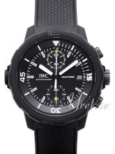 IWC Aquatimer Chronograph Edition Galapagos Islands Sort/Gummi Ø IWC Aquatimer Chronograph Edition Galapagos Islands Sort/Gummi Ø