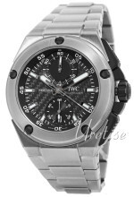IWC Ingenieur Sort/Titanium Ø45 mm IWC Ingenieur Sort/Titanium Ø45 mm
