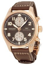 IWC Chronograph Antoine de Saint Exupery Brun/Læder Ø43 mm IWC Chronograph Antoine de Saint Exupery Brun/Læder Ø43 mm