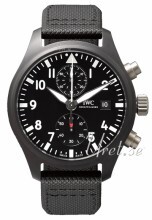 IWC Pilots Classic Sort/Læder Ø44 mm IWC Pilots Classic Sort/Læder Ø44 mm