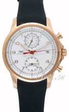 IWC Portuguese Sølvfarvet/Gummi Ø43.5 mm IWC Portuguese Sølvfarvet/Gummi Ø43.5 mm