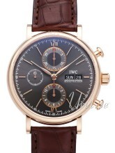 IWC Portofino Grå/Læder Ø42 mm IWC Portofino Grå/Læder Ø42 mm