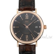 IWC Portofino Grå/Læder Ø37 mm IWC Portofino Grå/Læder Ø37 mm