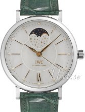 IWC Portofino Hvid/Læder Ø37 mm IWC Portofino Hvid/Læder Ø37 mm