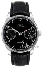 IWC Portuguese Sort/Læder Ø42.3 mm IWC Portuguese Sort/Læder Ø42.3 mm