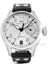 IWC Pilots Classic Sølvfarvet/Læder Ø46 mm IWC Pilots Classic Sølvfarvet/Læder Ø46 mm