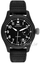 IWC Pilots Classic Sort/Læder Ø46 mm IWC Pilots Classic Sort/Læder Ø46 mm