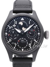 IWC Big Pilots Perpetual Calendar Top Gun Sort/Tekstil Ø48 mm IWC Big Pilots Perpetual Calendar Top Gun Sort/Tekstil Ø48 mm