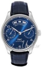 IWC Portuguese Blå/Læder Ø44.2 mm IWC Portuguese Blå/Læder Ø44.2 mm