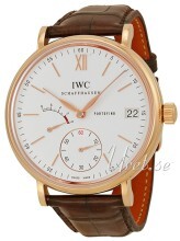 IWC Portofino Sølvfarvet/Læder Ø45 mm IWC Portofino Sølvfarvet/Læder Ø45 mm